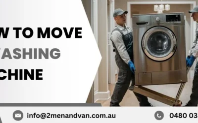 How to Move a Washing Machine