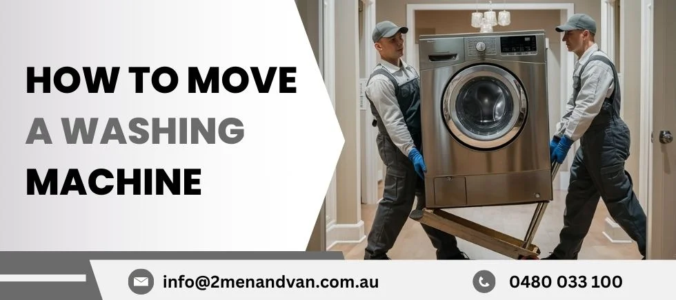 How to Move a Washing Machine