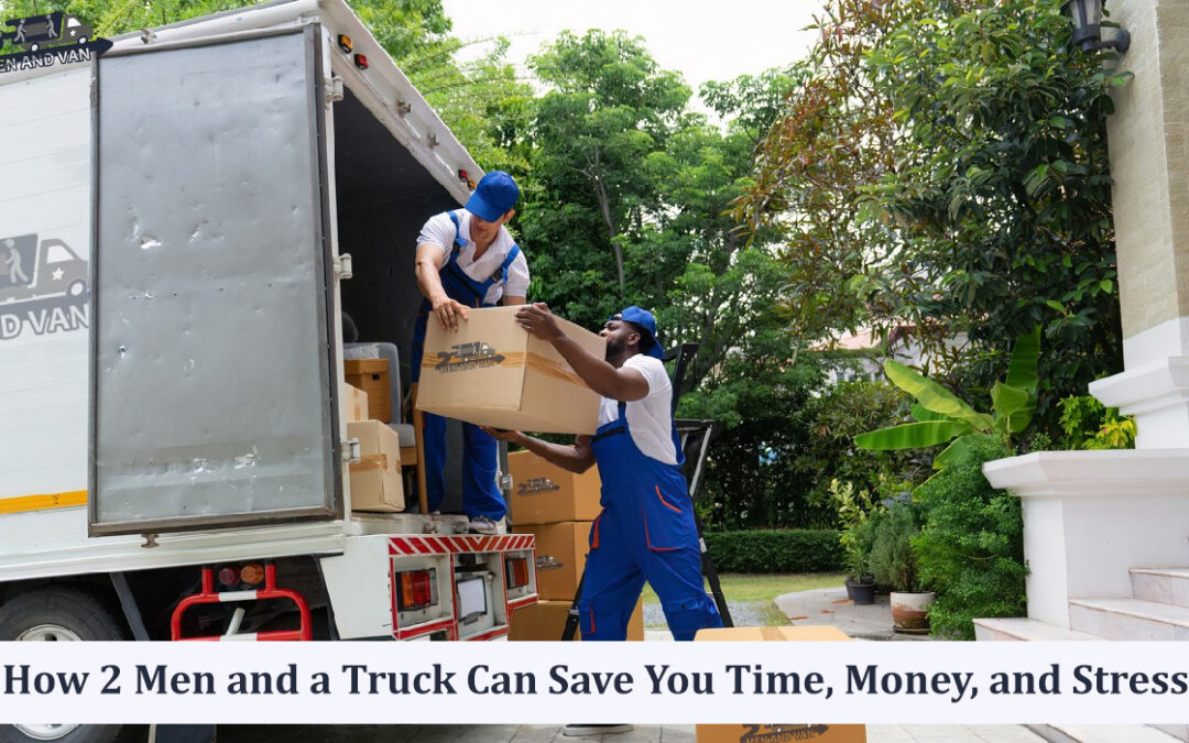 Man and truck