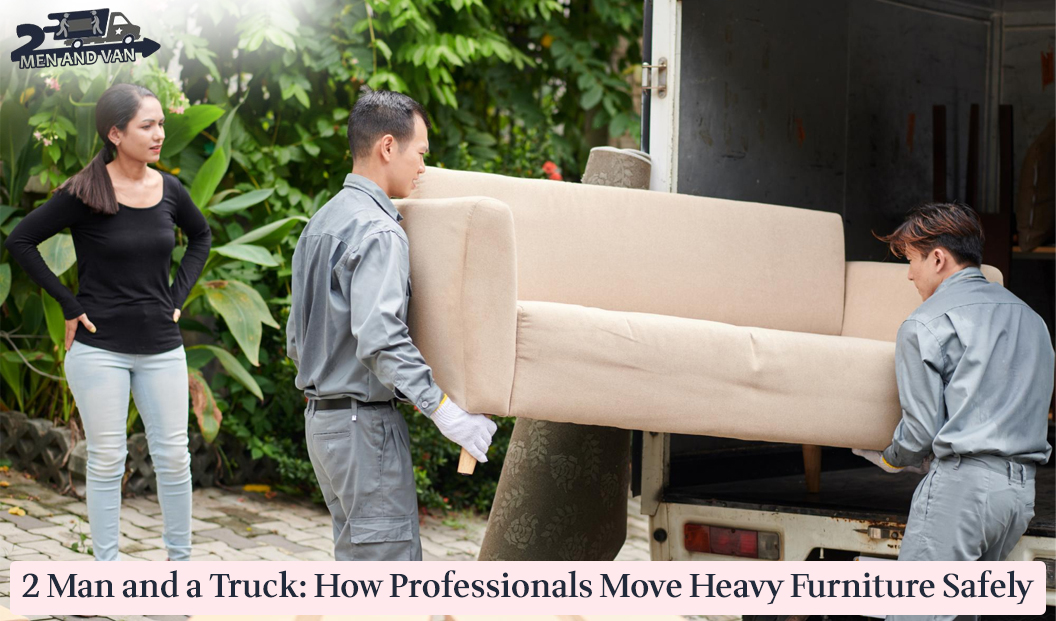 2 Man and a Truck: How Professionals Move Heavy Furniture Safely